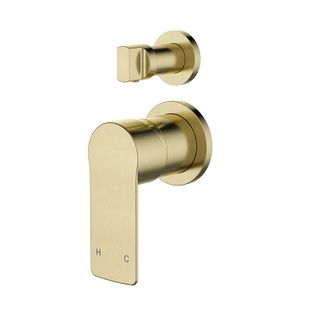 Nova Diverter Mixer  Pvd Brushed Bronze