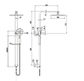 Nova Column Shower Set Electroplated Chrome