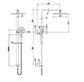 Nova Column Shower Set Pvd Champagne