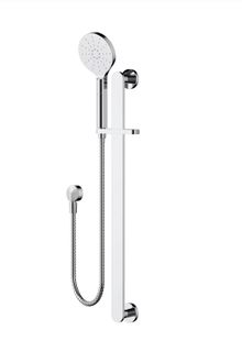 Nova Shower On Rail Electroplated Chrome