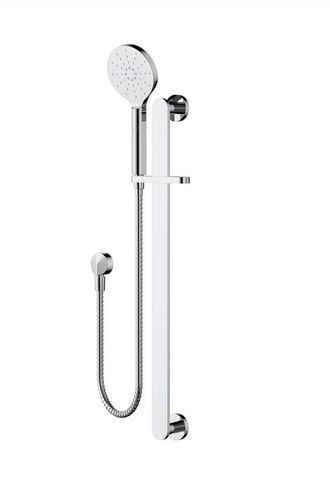 Nova Shower On Rail Electroplated Chrome
