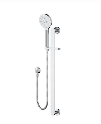 Nova Shower On Rail Electroplated Brushed Chrome