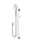Nova Shower On Rail Electroplated Brushed Chrome