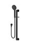 Nova Shower On Rail Electroplated Matt Black
