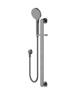Nova Shower On Rail Electroplated Gunmetal
