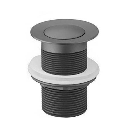 MN ELECTROPLATED GUNMETAL 32MM POP-UP WASTE NON OVERLOW