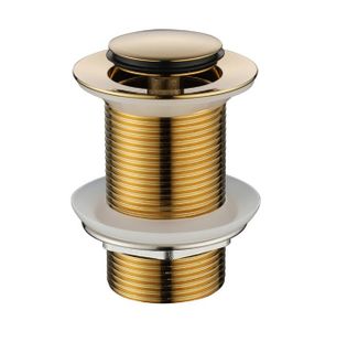MN PVD POLISHED BRASS 32MM POP-UP WASTE NON OVERLOW