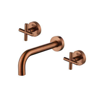 Ryker Champagne Bath Set 1/4 Turn