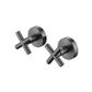 Ryker Gun Metal Wall Top Assemblies 1/4 Turn