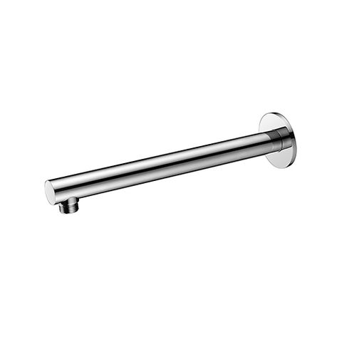 Star Chrome Shower Arm Straight 300mm