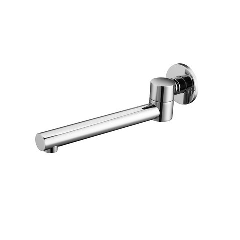 Star Chrome Swivel Bath Spout 227mm
