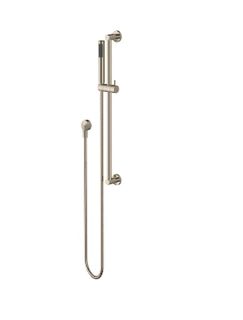 Star PVD Brushed Nickel Shower On Rail