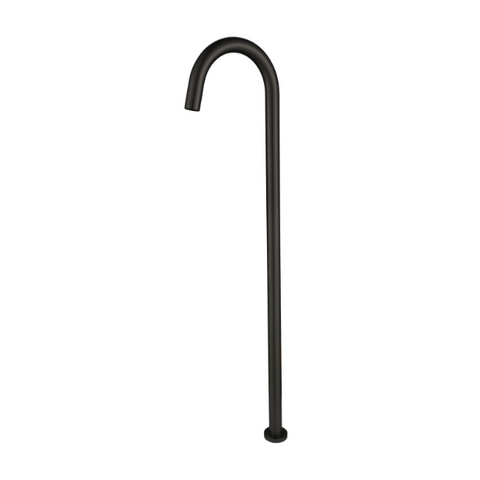 Star Black Freestanding Bath Spout