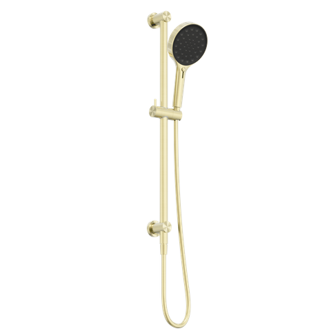 Serenity Rail Shower Brushed Gold