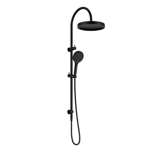 Serenity Twin Shower Matte Black