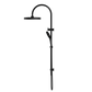 Serenity Twin Shower Matte Black