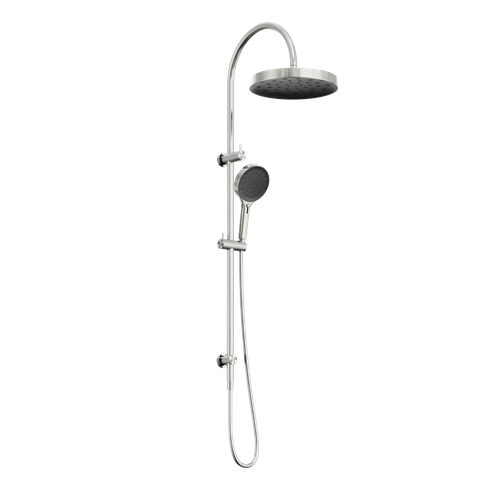 Serenity Twin Shower Brushed Nickel