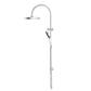 Serenity Twin Shower Brushed Nickel