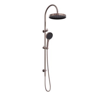 Serenity Twin Shower Brushed Bronze