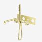OPAL PROGRESSIVE SHOWER SYSTEM WITH SPOUT 230MM TRIM KITS ONLY BRUSHED GOLD