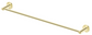 Mica French Gold Single Towel Rail 800mm