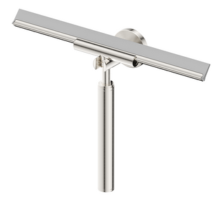 Mica Brushed Nickel Glass Squeegee