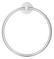 Mica Chrome Hand Towel Ring