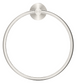 Mica Brushed Nickel Hand Towel Ring
