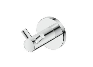Mica Chrome Double Robe Hook