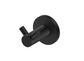Mica Black Double Robe Hook