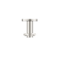 Mica Brushed Nickel Double Robe Hook