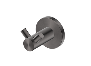 Mica Gunmetal Double Robe Hook