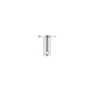 Mica Brushed Nickel Single Robe Hook