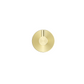 Mica French Gold Single Robe Hook