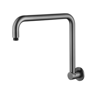 Star Gun Metal High Rise Shower Arm 350mm