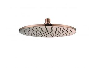 Star PVD Champagne Shower Head 250mm