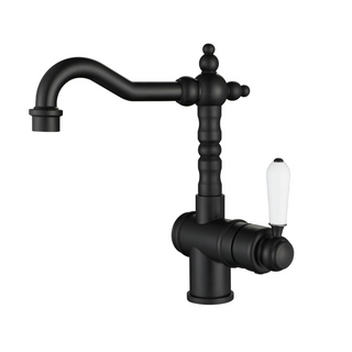 Bordeaux Black Tall Basin Mixer