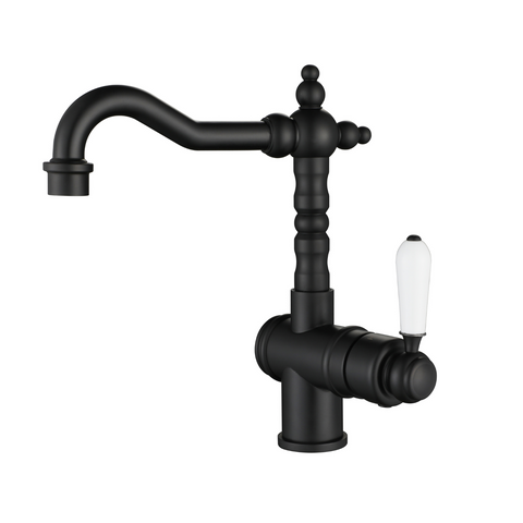 Bordeaux Black Tall Basin Mixer