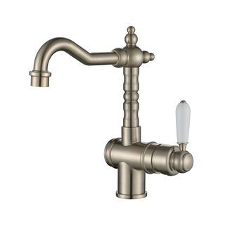 Bordeaux Brushed Nickel Tall Basin Mixer