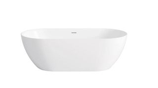 Attica Manolo 1530 Gloss White Bath with Overflow