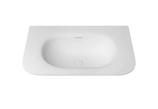 Chloe 750x500 Silk Matte White Top with Basin