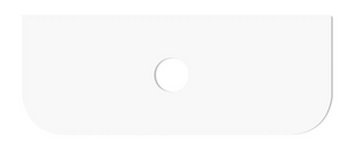 Havana 1200x500x20 Pure White Top