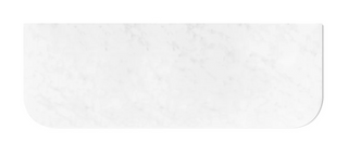 Havana 1500x500x20 Solid Surface Cloudy Carrara Top No Hole