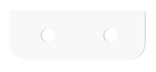 Havana 1500x500x20 Pure White Top