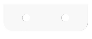 Havana 1800x500x20 Pure White Top