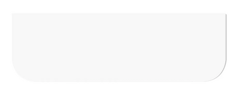 Havana 1800x500x20 Pure White Top No Hole