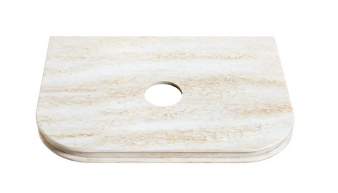 Havana English Edge 600x500x50 Sand Dune Top