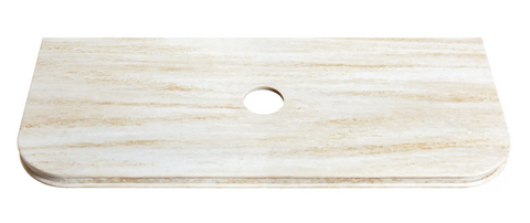 Havana English Edge 1200x500x50 Sand Dune Top