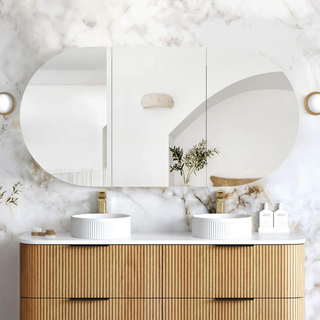 Bondi 1500x900 Woodland Oak Shaving Cabinet