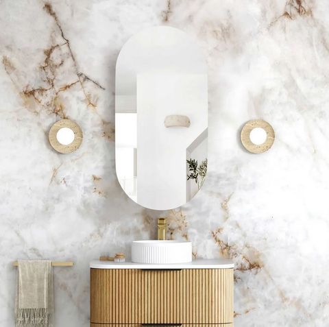 Noosa 900x450 Woodland Oak Shaving Cabinet